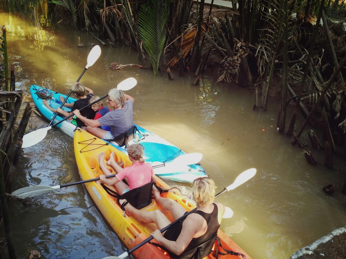 Homestay Bentre Coco Lodge Ben Tre Kültér fotó